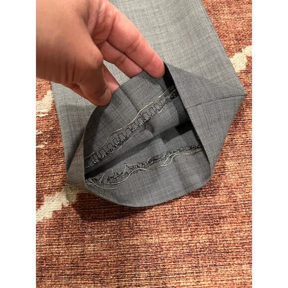 Kenneth Cole 2pc Suit Gray Slim Modern 36R 32x32 - Picture 8 of 14